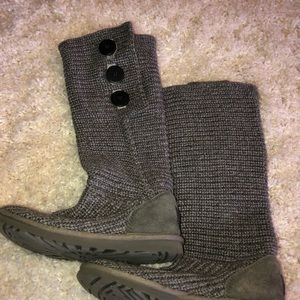 Knit ugg boots